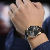 Mido Baroncelli III Automatic Grey Dial Black Leather Strap Watch For Men - M8600.3.13.4 Authentic Buy Shop Now