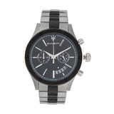Maserati Circuito Chronograph Black Dial Two Tone Steel Strap Watch For Men - R8873627003 Authentic Buy Shop Now