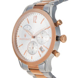 Maserati Tradizione White Dial Two Tone Stainless Steel Strap Watch For Men - R8873625001 Authentic Buy Shop Now