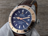 Breitling Superocean Heritage 42mm Rose Gold Chronometer Black Dial Brown Leather Strap Mens Watch - U1732112 Authentic Buy Shop Now