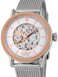 Maserati Epoca Automatic White Dial Silver Mesh Bracelet Watch For Men - R8823118001 Authentic Buy Shop Now