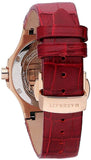 Maserati Potenza Silver Dial Red Leather Strap Watch For Women - R8851108501 Authentic Buy Shop Now