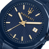 Maserati Guilloche Blue Edition 42mm Stainless Steel Watch For Men - R8853141001 Authentic Buy Shop Now