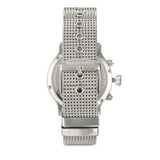 Maserati Epoca 42mm Black Dial Steel Silver Mesh Bracelet Watch For Men - R8873618003 Authentic Buy Shop Now