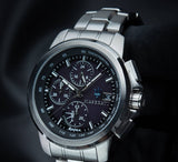 Maserati Successo Solar Edition Black Dial Silver Steel Strap Watch For Men - R8873645003 Authentic Buy Shop Now
