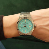Maurice Lacroix Aikon Automatic Limited Summer Edition Blue Dial Silver Steel Strap Watch For Men - AI6008-SS00F-431-1 Authentic Buy Shop Now