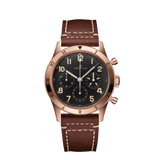 Breitling Avi 1953 Edition Black Dial Brown Leather Strap Watch for Men - RB0920131B1X1 Authentic Buy Shop Now