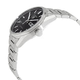 Tag Heuer Carrera Day Date Automatic Black Dial Silver Steel Strap Watch for Men - WBN2010.BA0640 Authentic Buy Shop Now