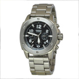 Fossil Modern Machine Black Dial Silver Steel Strap Watch for Men - FS4926 Authentic Buy Shop Now