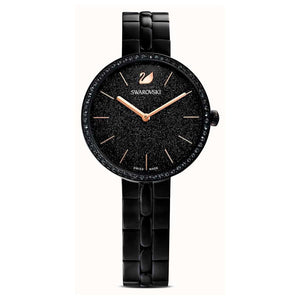 Swarovski Cosmopolitan PVD Black Dial Black Steel Strap Watch for Women - 5547646 Authentic Buy Shop Now
