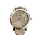 Burberry The City Beige Dial Tan Leather Strap Watch for Women - BU9021 Authentic Buy Shop Now