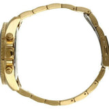 Guess Chaser Chronograph Black Dial Gold Steel Strap Watch for Men - W0170G2 Authentic Buy Shop Now