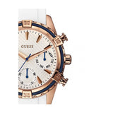 Guess Catalina White Dial White Silicon Strap Watch For Women - W0562L1 Authentic Buy Shop Now