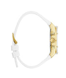 Guess Athena White Dial White Rubber Strap Watch for Women - GW0409L2 Authentic Buy Shop Now