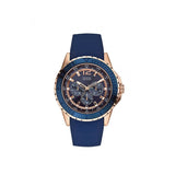 Guess Maverick Blue Dial Blue Rubber Strap Watch for Men - W0485G1 Authentic Buy Shop Now