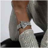 Guess Fame Quartz Crystals Silver Dial Silver Steel Strap Watch For Women - GW0644L1 Authentic Buy Shop Now