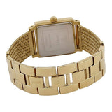 Guess White Dial Gold Mesh Bracelet Watch For Women - W0826L2 Authentic Buy Shop Now