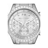 Michael Kors Brinkley Diamonds Silver Dial Silver Steel Strap Watch for Women - MK6186 Authentic Buy Shop Now