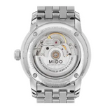 Mido Baroncelli Ii Automatic Black Dial Silver Steel Strap Watch For Men - M8600.4.18.1 Authentic Buy Shop Now