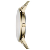Armani Exchange Lola Analog Gold Dial Gold Mesh Strap Watch For Women - AX5536 Authentic Buy Shop Now