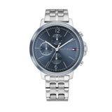Tommy Hilfiger Casual Quartz Blue Dial Silver Steel Strap Watch For Women - 1782188 Authentic Buy Shop Now