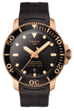 Tissot Seastar 1000 Powermatic 80 Black Dial Black Rubber Strap Watch for Men - T120.407.37.051.01 Authentic Buy Shop Now