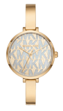 Michael Kors Naia Quartz Gold Dial Gold Steel Strap Watch for Women - MK4687 Authentic Buy Shop Now