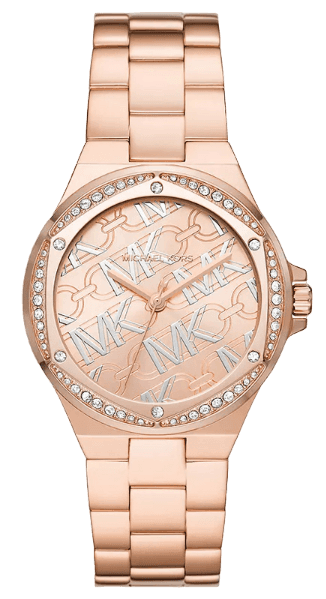Michael Kors Lennox Quartz Rose Gold Dial Rose Gold Steel Strap Watch For Women - MK7405 Authentic Buy Shop Now