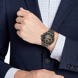 Tommy Hilfiger Henry Chronograph Grey Dial Grey Steel Strap Watch For Men - 1710479 Authentic Buy Shop Now