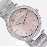 Michael Kors Darci Analog Pink Dial Silver Mesh Bracelet Watch For Women - MK4518 Authentic Buy Shop Now