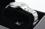 Emporio Armani Renato Quartz Silver Dial Silver Steel Strap Watch For Men - AR11189 Authentic Buy Shop Now