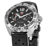 Tag Heuer Formula 1 Alarm Quartz Black Dial Black Rubber Strap Watch for Men - WAZ111A.FT8023 Authentic Buy Shop Now