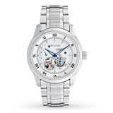 Bulova BVA Series Dual Aperture Silver Dial Silver Steel Strap Watch for Men - 96A118 Authentic Buy Shop Now