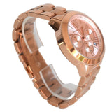 Michael Kors Runway Chronograph Rose Gold Dial Rose Gold Steel Strap Watch For Women - MK5778 Authentic Buy Shop Now