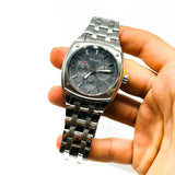 Bulova Classic Collection Multifunction Grey Dial Silver Steel Strap Watch for Men - 96C148 Authentic Buy Shop Now
