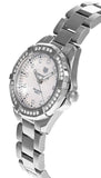 Tag Heuer Aquaracer Diamonds Mother of Pearl White Dial Silver Steel Strap Watch for Women - WBD131C.BA0748 Authentic Buy Shop Now