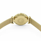 Emporio Armani Gianni T Bar Mother of Pearl Dial Gold Mesh Bracelet Watch For Women - AR11321 Authentic Buy Shop Now