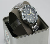 Fossil Bannon Chronograph Green Dial Silver Steel Strap Watch for Men - BQ2492 Authentic Buy Shop Now