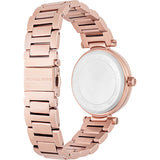 Michael Kors Skylar Quartz Rose Gold Dial Rose Gold Steel Strap Watch For Women - MK5971 Authentic Buy Shop Now