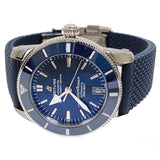 Breitling Superocean Heritage B20 Automatic 42 Blue Dial Blue Mesh Bracelet Watch for Men - AB2010161C1S1 Authentic Buy Shop Now