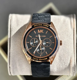 Michael Kors Jessa Quartz Black Dial Black Silicone Strap Watch For Women - MK7266 Authentic Buy Shop Now