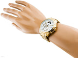 Tommy Hilfiger Iconic Quartz White Dial Gold Steel Strap Watch for Men - 1791538 Authentic Buy Shop Now