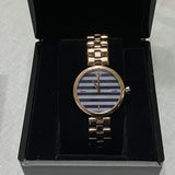 Emporio Armani Arianna Quartz Grey Dial Rose Gold Steel Strap Watch For Women - AR11220 Authentic Buy Shop Now