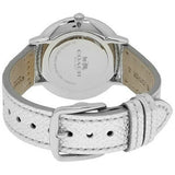 Coach Slim Easton Silver Dial Silver Leather Strap Watch for Women - 14502685 Authentic Buy Shop Now