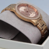 Michael Kors Tibby Quartz Rose Gold Dial Rose Gold Steel Strap Watch For Women - MK6880 Authentic Buy Shop Now