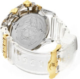 Versace Icon Active Chronograph Gold Dial White Silicone Strap Watch for Men - VEZ700121 Authentic Buy Shop Now