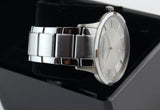 Emporio Armani Renato Quartz Silver Dial Silver Steel Strap Watch For Men - AR11189 Authentic Buy Shop Now