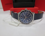 Salvatore Ferragamo 1927 Chrono Analog Blue Dial Blue Leather Strap Watch for Men - SFKZ00223 Authentic Buy Shop Now