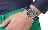 Emporio Armani Classic Quartz Black Dial Black Leather Strap Watch For Men - AR1692 Authentic Buy Shop Now