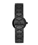 Tory Burch Reva Black Dial Black Steel Strap Watch for Women - TBW4038 Authentic Buy Shop Now